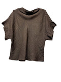 3408 LINEN BLOUSE: MOUTARDE