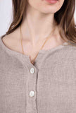 Top buttons 15781: Taupe