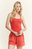 Mineral Washed Everyday Basic Tanktop HT6504: Ash Oak / S-M-L / 2-2-2
