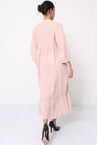 100% linen dress REF. 1109: Khaki