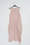 Sleeveless long dress REF. 8466: Khaki