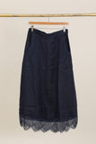 Linen Skirt REF. 80126: Taupe