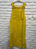 DRESS 72319 100% LINEN: KAKI