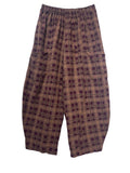 28403 CORDUROY PANTS WITH POCKETS, 100% COTTON: OLIVE