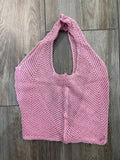 Openwork cotton bag REF.51381: Wasabi