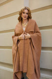 Comfy Oversized Waffle Knit Collared Jacket: Pink