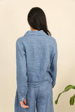 Linen Shirt REF. 3870: Camel