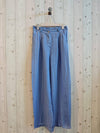 REF 30523 TROUSERS WITH ONE BUTTON 100% LINEN: HEAVENLY