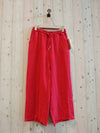 REF 64016 BASIC LINEN TROUSERS 100%: BEIGE