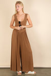 NP70810-Casual Ribbed Knit Sleeveless Jumpsuit: BLACK / S-M-L/2-2-2