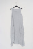 Sleeveless long dress REF. 8466: Khaki