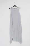 Sleeveless long dress REF. 8466: Green