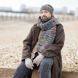 DEV Luxury Merino Mens Gloves: Navy Blue