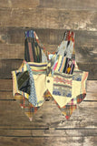 Balinese Walks Vest - Stripe: Small/Medium