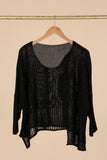 61113 100% COTTON SWEATER: KAKI