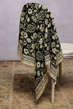 Floral Patterned Multi Style Wrap Scarf: ORANGE MULTI / OS