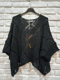 1962 Cotton Knit Sweater: Choco