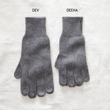 DEV Luxury Merino Mens Gloves: Navy Blue