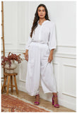 100% Linen Shirt REF. 9230: Navy