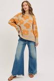 MID-RISE WIDE-LEG FRAYED HEM DENIM JEANS: DENIM BLUE / Contemporary / L
