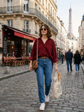 48902 FINE-WALE CORDUROY SHIRT: MARINE
