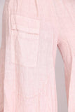 100% linen trousers REF.30235: Light Grey / Unique