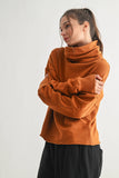 Lounge Layer Long Sleeve Turtleneck: CAMO GREEN / S:M:L (2:2:2)