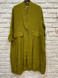 Jacket 62411 100% linen made in Italy: Rouille