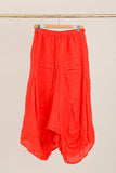 Skirt in 100% linen REF. 7199: Bleu Ciel / Unique