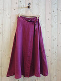 REF 6088 100% LINEN SKIRT: Blank