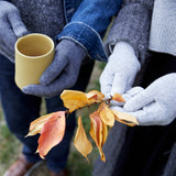 DEV Luxury Merino Mens Gloves: Navy Blue