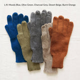 DEV Luxury Merino Mens Gloves: Navy Blue