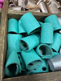 Turquoise Bandana Slide