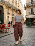 28403 CORDUROY PANTS WITH POCKETS, 100% COTTON: OLIVE