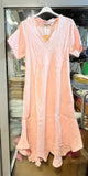 100% Linen Dress REF. 3647: Khaki