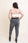 Full Coverage Seamless Padded Textured Brami Plus Size: Mustard XL/2XL