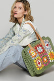 Crochet Bag: NATURAL MULTI / OS