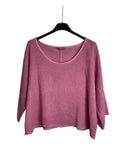TOP 3791 90% COTTON 10% LINEN: KAKI