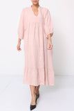 100% linen dress REF. 1109: Khaki
