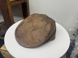 Leather  IVY cap  Newsboy Gatsby Cabbies Flat Drive Unisex: XL