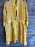 Jacket 62411 100% linen made in Italy: Rouille