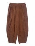 28403 CORDUROY PANTS, 100% COTTON: ROUILLE