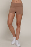 Yoga Short Short Pants: Olv-True Olive / M