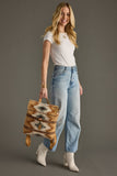 Tan, Camel & Teal Aztec Backpack