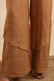 100% Linen Trousers REF. 5105: White