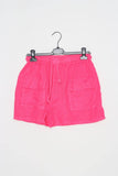 Short in 100% Linen REF. 8570: Navy
