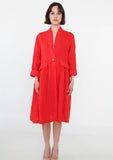 1142 SPRING SUMMER CLOTHING LINEN JACKET: OLIVE
