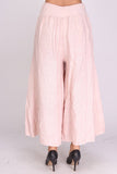 100% linen trousers REF.30235: Light Grey / Unique