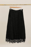 Linen Skirt REF. 80126: Taupe