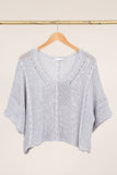 Cotton knit sweater 1916 100% LINEN: Beige